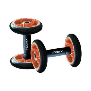 Toorx Ahf Coppia Manubri Con Ruote Per Addominali Attrezzi Palestra Training E Palestra Uomo