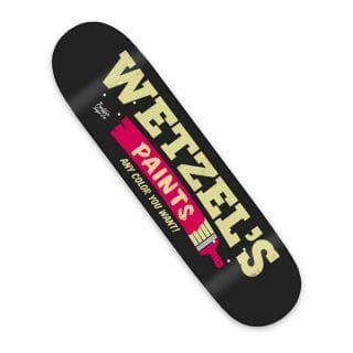 Traffic Skate Traf Tavola Trafiic Wetzel Paints 8.12 Skateboard Skateboarding Uomo