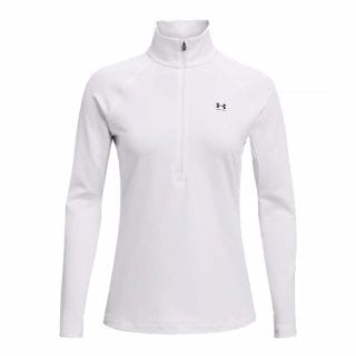 Under Armour 1368699 Maglia Manica Lunga Mezza Zip Authentics Coldgear®donna Abbigliamento Training E Palestra Donna