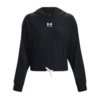 Under Armour 1376992 Felpa Con Cappuccio Rival Terry Oversized Abbigliamento Training E Palestra Donna