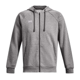 Under Armour 1379767 Felpa Full Zip Con Cappuccio Rival Fleece Abbigliamento Training E Palestra Uomo