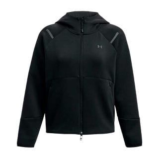 Under Armour 1379842 Felpa Full Zip Con Cappuccio Unstoppable Fleece Donna Abbigliamento Training E Palestra Donna