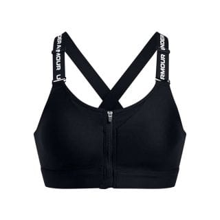 Under Armour 1384118 Reggiseno Infinity High Zip Donna Abbigliamento Training E Palestra Donna