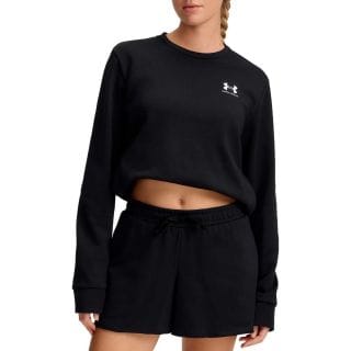 Under Armour 1389659 Felpa Girocollo Ua Rival Terry Donna Abbigliamento Training E Palestra Donna