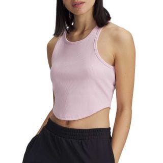 Under Armour 1389798 Ua Rival Rib Tank Abbigliamento Training E Palestra Donna