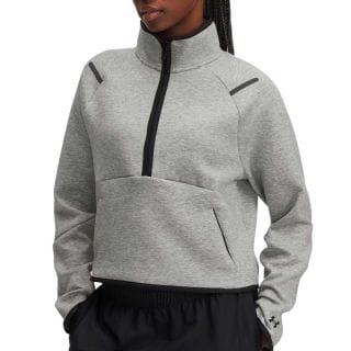 Under Armour 6003671 Felpa 1/2 Zip Unstoppable Fleece Donna Abbigliamento Training E Palestra Donna