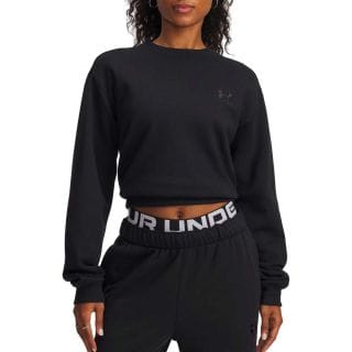 Under Armour 6003675 Felpa Girocollo Icon Vida Fleece Donna Abbigliamento Training E Palestra Donna