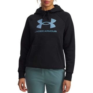 Under Armour 6003710 Felpa Con Cappuccio Rival Fleece Shimmer Donna Abbigliamento Training E Palestra Donna