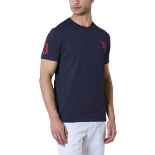 Us Polo Us41154019 T Shirt Macro Logo Mick Casual Uomo