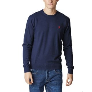 Us Polo Us42173001 Maglia Girocollo Lana Casual Uomo