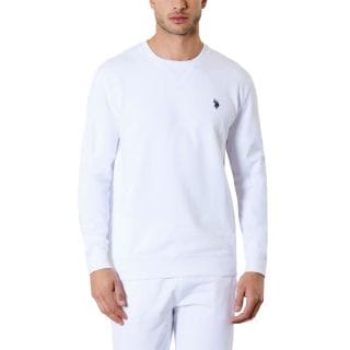 Us Polo Us43187006 Felpa Girocollo Logo Casual Uomo