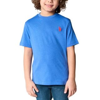 Us Polo Us43554001 T Shirt Basic Jersey Micro Logo Bambino Abbigliamento Bambino Junior