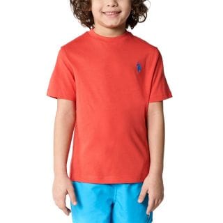 Us Polo Us43554001 T Shirt Basic Jersey Micro Logo Bambino Abbigliamento Bambino Junior
