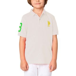 Us Polo Us43597003 Polo Macro Logo Jawad Newfluo Bambino Abbigliamento Bambino Junior