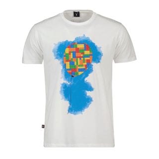 V2 Tublnn T-shirt Palloncino Casual Uomo