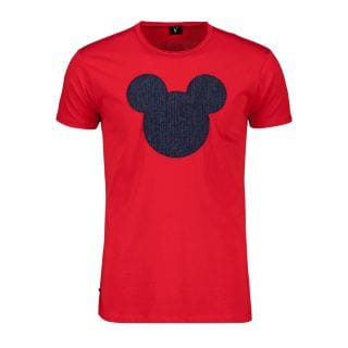 V2 Tutopro T-shirt Applicazione Topolino Casual Uomo