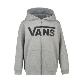 Vans Vn0008c902f Felpa Full Zip Con Cappuccio Logo Classic Bambino Abbigliamento Bambino Junior