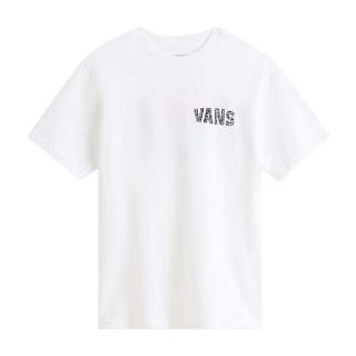 Vans Vn000vxbwht T-shirt Racing Flames Bambino Abbigliamento Bambino Junior