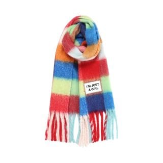 Verb To Do Rpl010 Sciarpa Im Just A Girl Accessori Donna