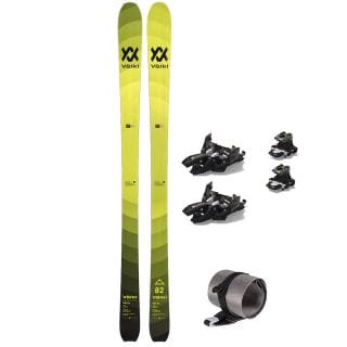 Volkl 122378+159752+7432w1ms Rise Up 82 Con Attacco Alpinist 8+pelli Sci Sci Alpinismo Uomo