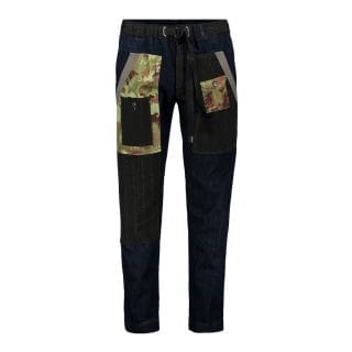 White Sand 21wsu66770fra Pantalone Chino Patchwark Casual Uomo