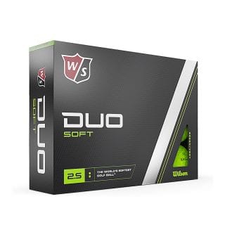 Wilson Wg2006103+ Duo Soft Green Palline Golf Uomo