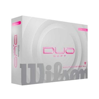 Wilson Wg2009108+ Duo Soft Pink Palline Golf Uomo