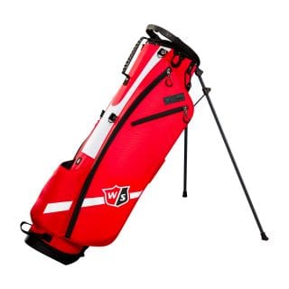 Wilson Wg4004107+ Qs Stand Bag - Red/white/black Sacche Golf Uomo
