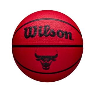 Wilson Wz4025405xb Pallone Nba Team Tribute Sz5 Chi Bulls Palloni Basket Junior