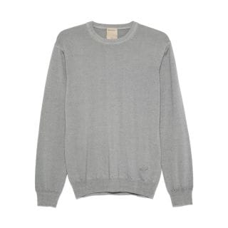 Woolrich Cfwokn0277mruf0775 Maglione Girocollo Merinos Garment Dyed Casual Uomo