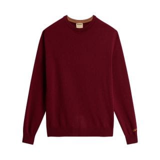 Woolrich Cfwokn0278mruf0469 Maglione Girocollo Lambswool Casual Uomo