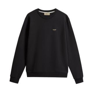 Woolrich Cfwosw2000mrut5195 Felpa Girocollo Logo Interlock Casual Uomo