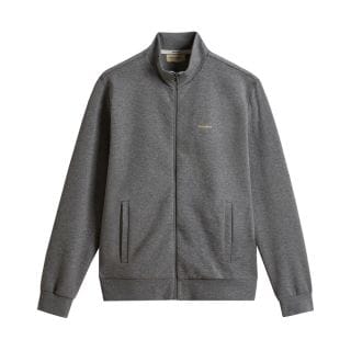 Woolrich Cfwosw2001mrut5195 Felpa Full Zip Logo Interlock Casual Uomo