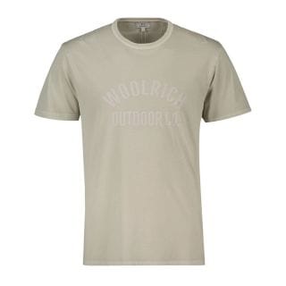 Woolrich Cfwote0127mrut3708 T-shirt Light Garment Dyed Casual Uomo