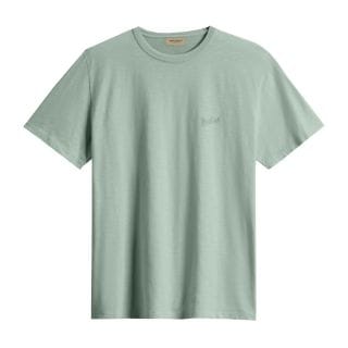 Woolrich Cfwote0161mrut4061 T Shirt Slub Cotone Fiammato Casual Uomo