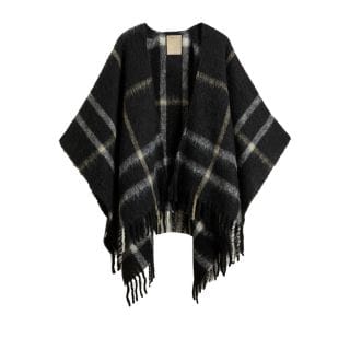 Woolrich Cfwwac2015frut5146 Cappa Check Alpaca Donna Casual Donna