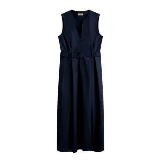 Woolrich Cfwwdr0184frut3944 Abito Sm Belted Dress In Popline Donna Casual Donna
