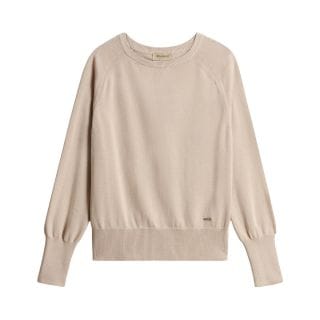 Woolrich Cfwwkn2037fruf5037 Maglia Girocollo Cotone Viscosa Donna Casual Donna