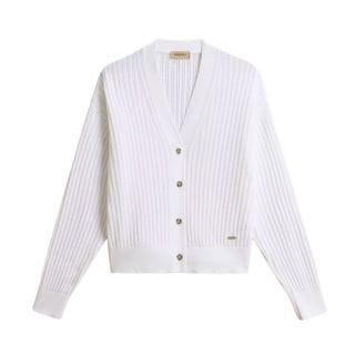 Woolrich Cfwwkn2039fruf5088 Cardigan A Coste In  Cotone Donna Casual Donna