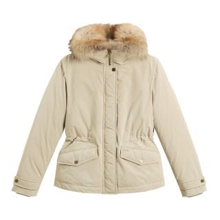 Woolrich Cfwwou2043frut5092 Giacca Piumino Con Pelliccia Racoon Grace Donna Giacconi Donna