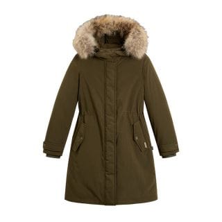 Woolrich Cfwwou2044frut5092 Parka Con Pelliccia Racoon Grace Donna Giacconi Donna