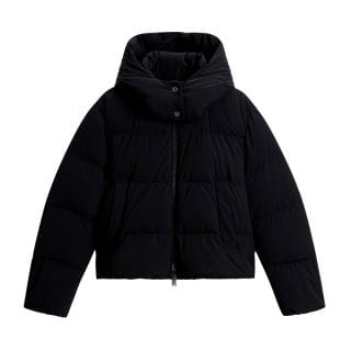 Woolrich Cfwwou2227frut3107 Piumino Capp Stacc Medison Matt Stretch Donna Giacconi Donna
