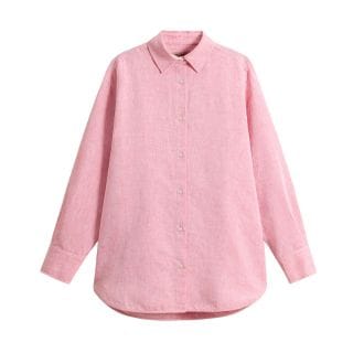 Woolrich Cfwwsi2013frut5295 Camica In Cotone Lino Boyfriend Fit Donna Casual Donna