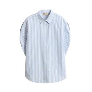Woolrich Cfwwsi2021frut5378 Blusa In Popline Donna Casual Donna