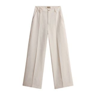 Woolrich Cfwwtr2025frut3043 Pantalone Viscosa Lino Donna Casual Donna