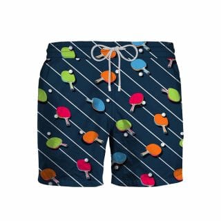 Zeybra Aub240c Boxer Mare Fantasia Ping Pong Mare Uomo