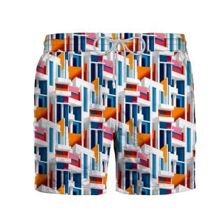 Zeybra Aub519 Boxer Mare Fantasia Palazzi Mare Uomo