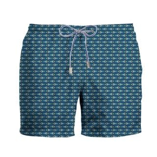 Zeybra Aub652 Boxer Mare Heritage Fantasia Pesciolini Mare Uomo