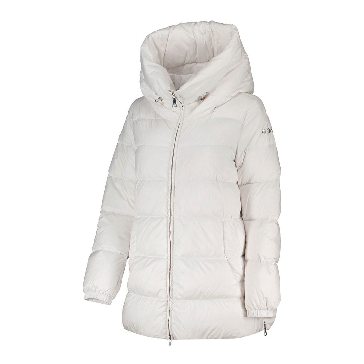 PIUMINO CON CAPPUCCIO TRAPEZIO COCOON LIGHT DONNA