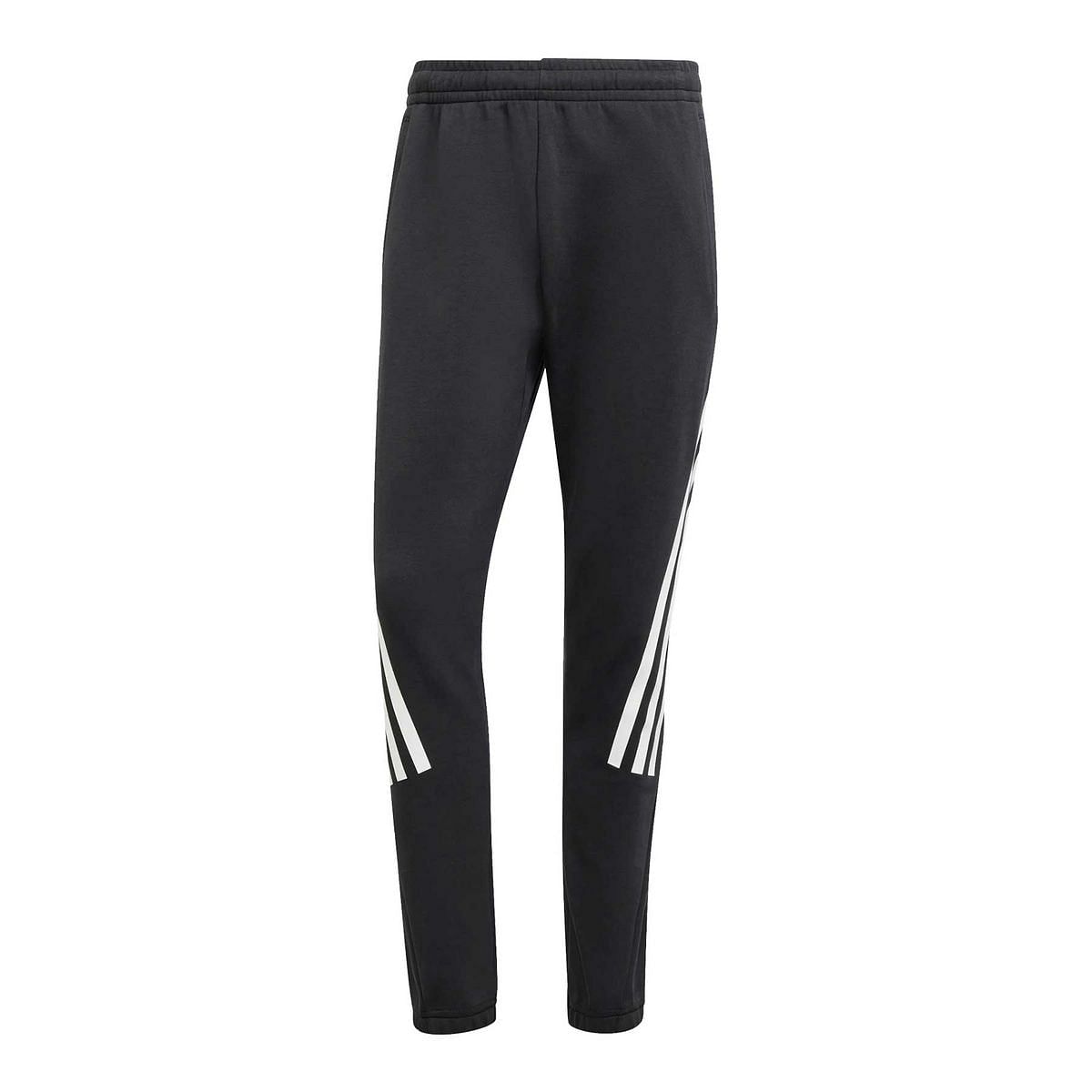 ADIDAS PANTALONI FUTURE ICONS 3 STRIPES 049655401 BLK BLACK Pantaloni Lunghi Sport Style Uomo Moda